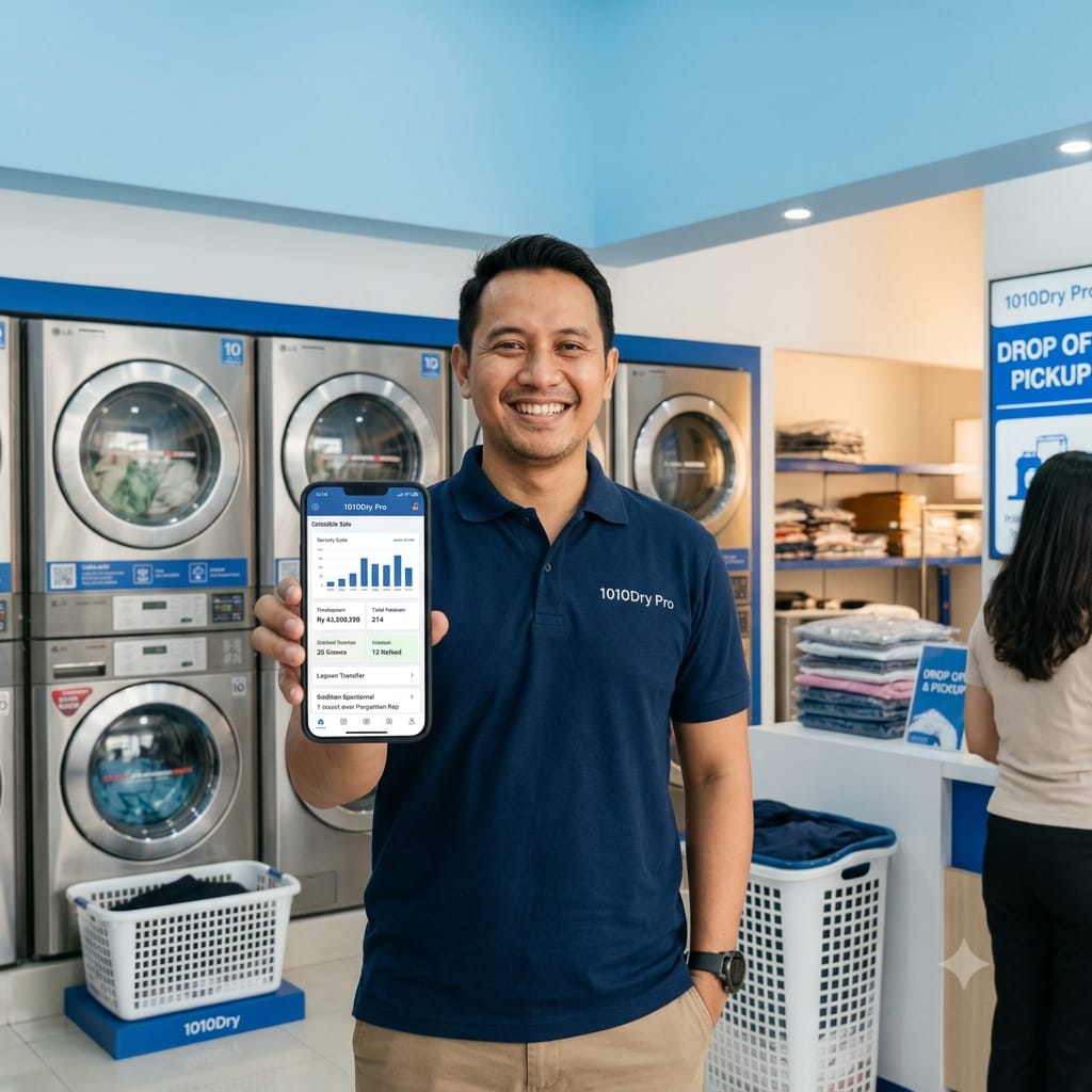 Ternyata Pas Dijalani, Enggak Seribet yang Dibayangin. Apalagi Sekarang Semua Bisa Dikontrol Lewat Aplikasi 1010Dry Pro