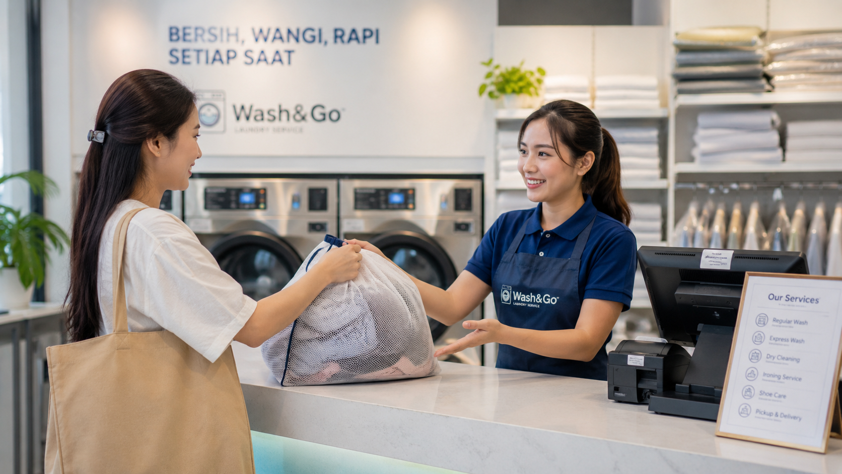 Pelayanan Menjadi Salah Satu Kunci Utama dalam Usaha Laundry