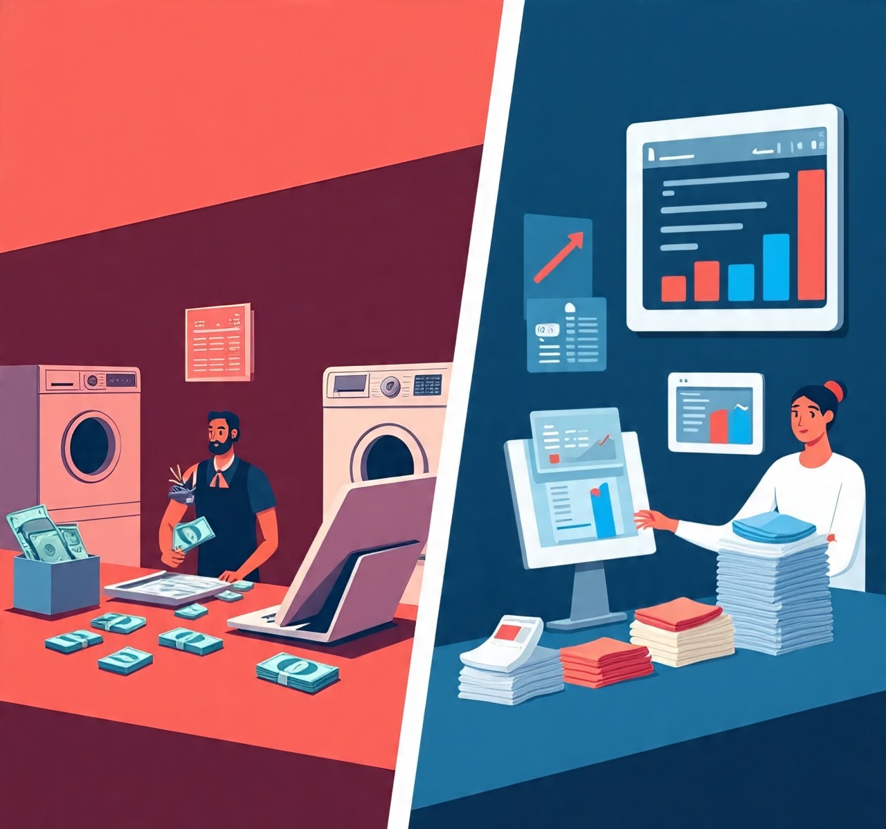 Uang di Laci Sering Kurang? Saatnya Digitalisasi Keuangan Laundry!