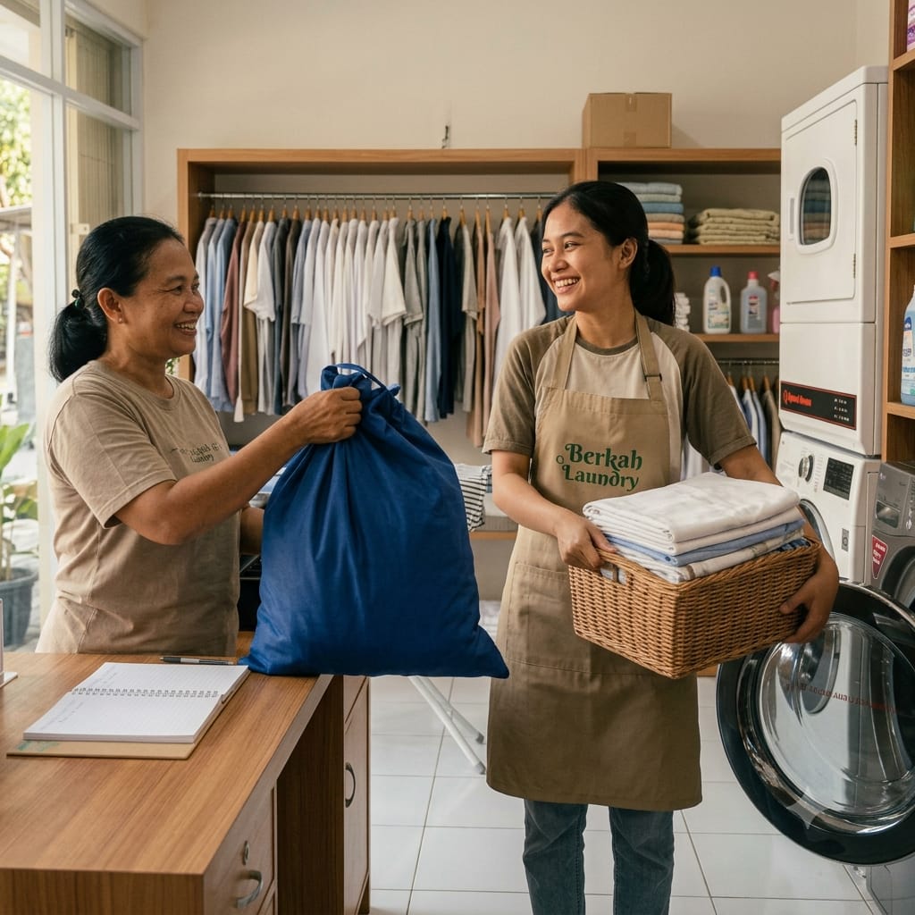 Perjalanan Menjalankan Bisnis Laundry (Bagian 1): Dari Sebuah Keinginan hingga Mendapatkan Pelanggan Pertama