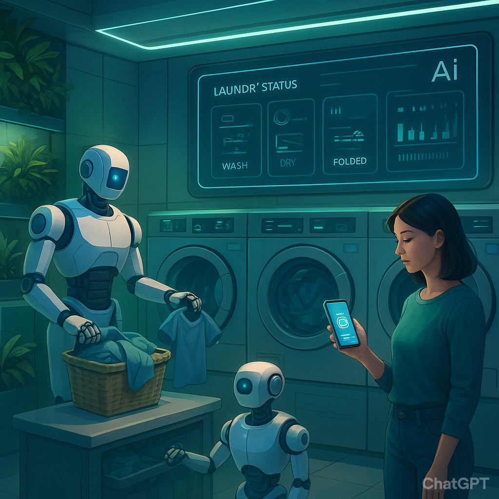 Laundry Pintar Berbasis AI: Masa Depan Layanan Cuci Modern