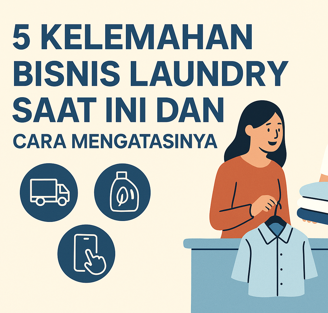 5 Kelemahan Bisnis Laundry Saat Ini dan Cara Mengatasinya