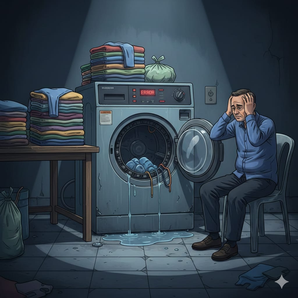 Mesin Cuci Laundry Rusak Tanpa Terdeteksi? Bisa Rugi Besar Tanpa Pemantauan yang Baik