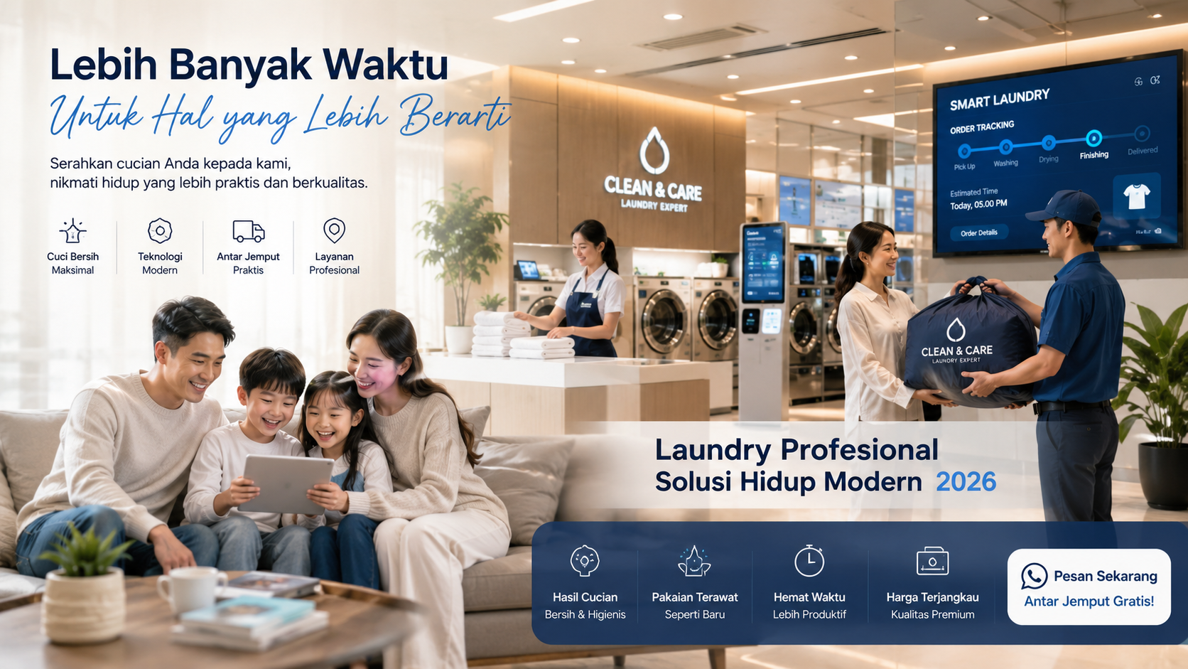 Mengapa Laundry Profesional Menjadi Solusi Gaya Hidup Modern di Tahun 2026?