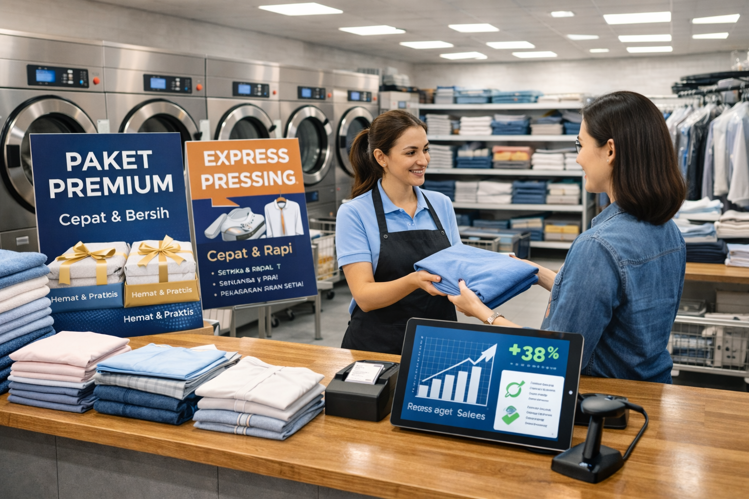 Omzet Laundry Sepi? Ini Cara Ampuh Naikkan Pemasukan dengan Cepat