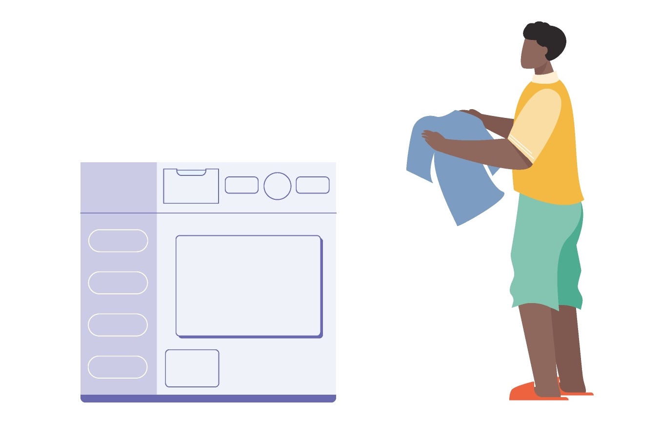 Sejarah awal mesin pengering baju