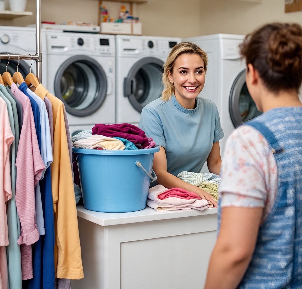 Kisah Kasir Laundry: Dari Ember Sampai Lemari